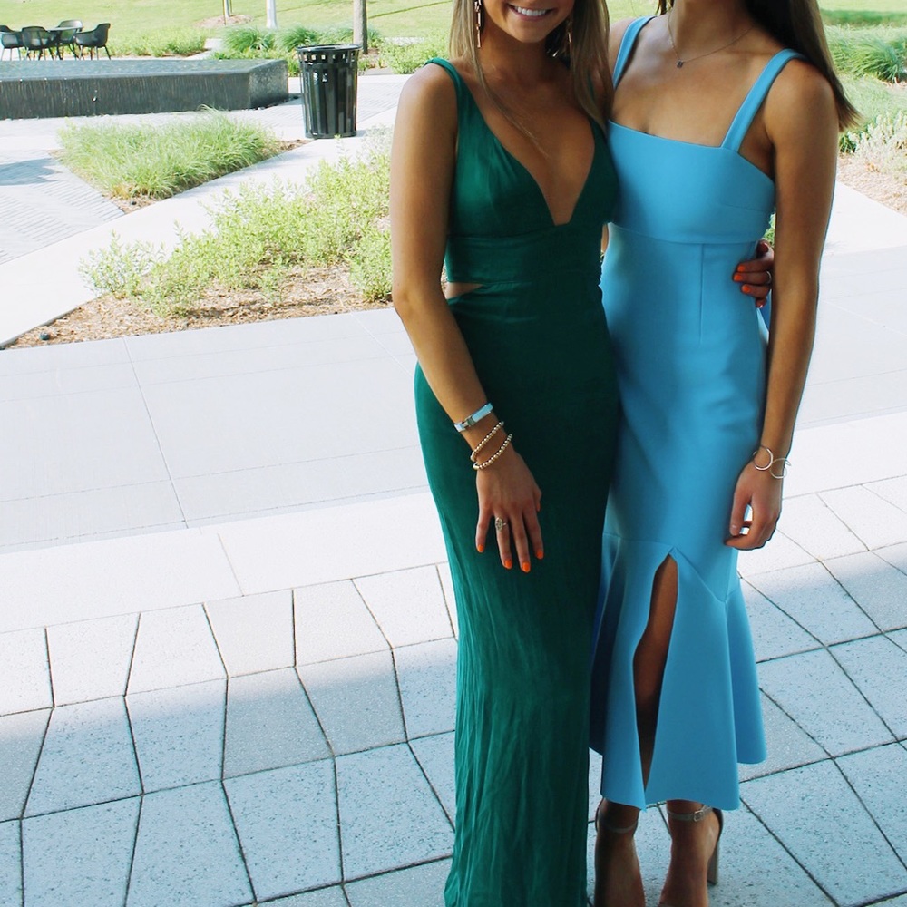 Green NBD dress